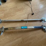 Nismo Old Logo Strut Bar Set R32 Skyline GTR BNR32 EL Emblem Badge Brace