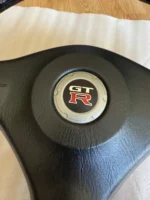 NISSAN SKYLINE GTR R34 BNR34 STEERING WHEEL OEM NO INFLATOR RARE NISMO RB26 - Image 2