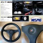 NISMO OLD LOGO STEERING WHEEL 360 RZ1 RARE SKYLINE NARDI MOMO SILVIA SUNNY JDM