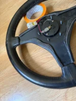 NISMO OLD LOGO STEERING WHEEL 360 RZ1 RARE SKYLINE NARDI MOMO SILVIA SUNNY JDM - Image 3