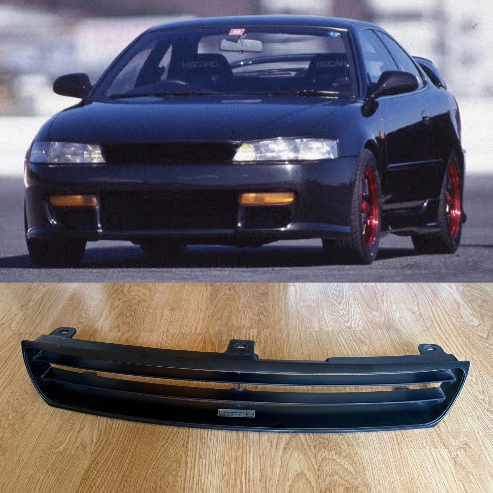 s-l1600-34 TOM’S AE101 COROLLA LEVIN GRILL RARE TRD 4A-GE JDM AERO TOYOTA TOMS FRONT - Image 1