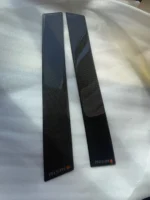 NISMO MID LOGO CARBON B-PILLAR COVERS SKYLINE GTR R34 BNR34 RARE RB26 WHEEL - Image 2