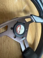 TOM’S TOMS RACING 325mm Steering Wheel Horn TRD NARDI MOMO SUPRA AE86 JZX100 - Image 3