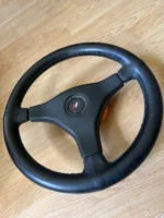 NISMO OLD LOGO STEERING WHEEL 360 RZ1 RARE SKYLINE NARDI MOMO SILVIA SUNNY JDM - Image 8