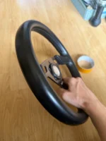 TOM’S TOMS RACING 325mm Steering Wheel Horn TRD NARDI MOMO SUPRA AE86 JZX100 - Image 4