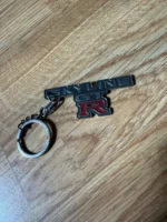 NISSAN SKYLINE GTR R33 R34 OEM Optional Metal Keychain NISMO BCNR33 BNR34 RB26 - Image 2