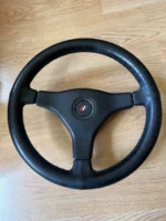 NISMO OLD LOGO STEERING WHEEL 360 RZ1 RARE SKYLINE NARDI MOMO SILVIA SUNNY JDM - Image 9
