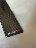 NISMO MID LOGO CARBON B-PILLAR COVERS SKYLINE GTR R34 BNR34 RARE RB26 WHEEL - Image 7