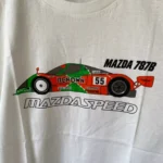 Mazdaspeed 787B T-shift Vintage Sweater Rare RX7 Apparel FD3S Le Mans 90s Rotary