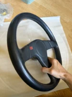 TOM’S RACING STEERING WHEEL HORN C5 SUPRA TRD SOARER AE86 RARE NARDI MOMO JZA70 - Image 4