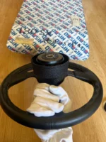NISMO OLD LOGO BLUE LOGO 330F Steering wheel Horn 180sx SKYLINE GTR R33 R32 S13 - Image 8