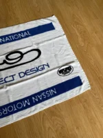 NISMO OLD LOGO TOWEL BANNER RARE JACKET SWEATER FLAG HKS GREDDY ARC GTR R32 R33 - Image 3