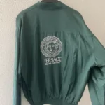 Versace Jeans Couture Jacket Windbreaker Bomber 90s Green L