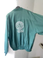 Versace Jeans Couture Jacket Windbreaker Bomber 90s Green L - Image 2