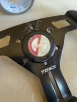 TOMS TOM’S STEERING WHEEL HORN RARE TRD SUPRA AE86 NARDI MOMO LEVIN SOARER JZX - Image 7