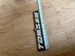 TOMS TOM’S RACING METAL TRUNK EMBLEM Badge Ae86 JZX100 TRD SOARER SUPRA MA70 2JZ - Image 2