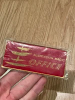 Kei Office emblem badge Rare For TRD TOM’s Nismo AE86 HKS GREDDY ARC 90s R32 S13