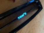 TOM’S TOMS GRILL EMBLEM LIGHT UP EL CHASER JZX100 TOURER V 6N9 1JZ TRD KIT RARE - Image 2