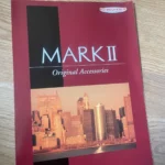 TOYOTA MARK 2 II OPTIONAL PARTS BROCHURE Catalogue JZX100 TOURER V RARE TRD 1JZ