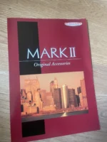 TOYOTA MARK 2 II OPTIONAL PARTS BROCHURE Catalogue JZX100 TOURER V RARE TRD 1JZ