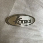 HKS KANSAI 90s TRUNK EMBLEM BADGE RARE GREDDY NISMO TRD SUPRA GTR EVO GC8 RX7!
