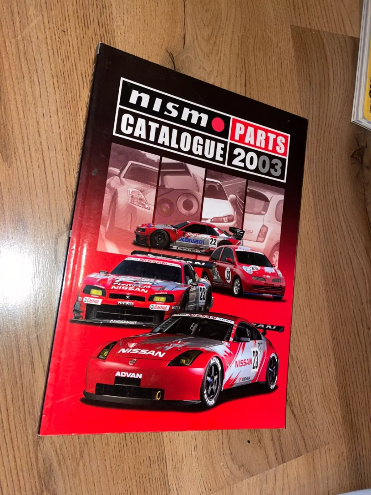 s-l1600-23 NISMO MID LOGO PARTS CATALOGUE RARE SKYLINE R34 GTR SILVIA S15 350Z Z33 V35 R33 - Image 1