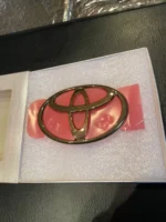 Toyota Mark II JZX90 Gold Trunk Emblem RARE OEM OPTIONAL TOURER V TRD TOMS 1JZ