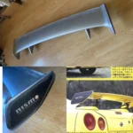 NISMO CARBON WING EMBLEMS SPOILER SKYLINE ER34 GTT COUPE R34 RARE TRUNK JDM RB