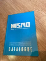 NISMO OLD LOGO PARTS CATALOGUE RARE 92 skyline gtr r32 S13 Silvia Brochure Rb26