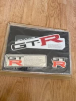 NISSAN SKYLINE GTR R32 OEM DECAL EMBLEM SET OEM OP NISMO TRUNK BNR32 RB26DETT