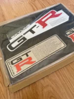NISSAN SKYLINE GTR R32 OEM DECAL EMBLEM SET OEM OP NISMO TRUNK BNR32 RB26DETT - Image 3