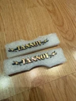 TANNOY SPEAKER EMBLEM SET RARE ARDEN BERKLEY SPEAKERS VINTAGE