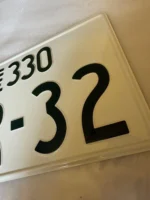 JDM CUSTOM SKYLINE GTR R32 BNR32 License Plate Badge Emblem Nismo HKS Japan R34