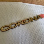 TOYOTA CORONA GOLD OEM EMBLEM BADGE EXIV ST191 CARINA PREMIO RARE TRD JDM 90s