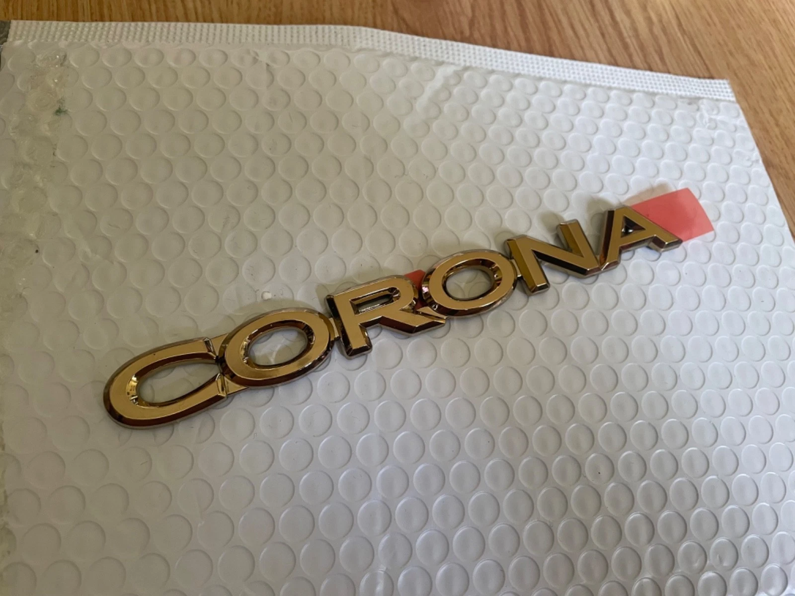 s-l1600-8 TOYOTA CORONA GOLD OEM EMBLEM BADGE EXIV ST191 CARINA PREMIO RARE TRD JDM 90s - Image 1