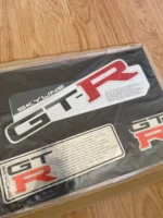 NISSAN SKYLINE GTR R32 OEM DECAL EMBLEM SET OEM OP NISMO TRUNK BNR32 RB26DETT - Image 5