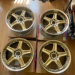 Volk Racing Rays GT-C GTC 18 INCH 8J 9J RARE TE37 Gold S14 S15 ER34 JZX100 R32