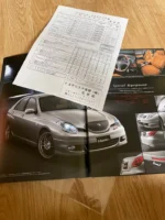 TOYOTA VEROSSA VR25 Speciale Brochure rare - Image 2
