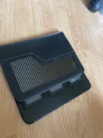 NISSAN GTR R35 OEM OPTIONAL CARBON CAR PAPERS REGISTRATION CASE HOLDER OEM RARE - Image 3